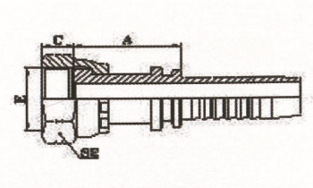 美制ORFS內螺紋平面 ISO 12151-1-SAE J516