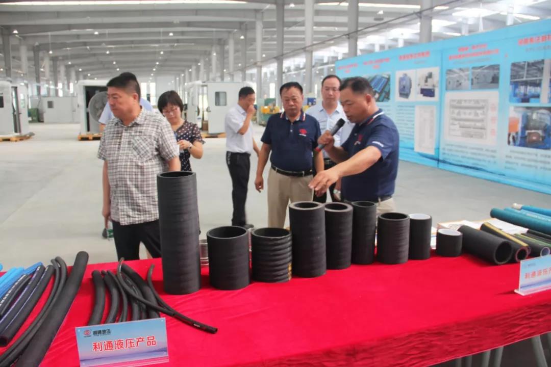 利通 | 區領導蒞臨我司參觀調研
