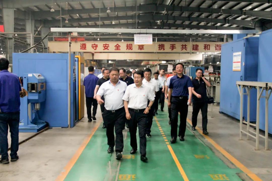 市領導蒞臨利通考察“一聯三幫”保企穩業專項行動開展情況