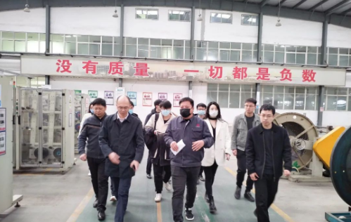 利通新聞 | 市工信局一行蒞臨利通科技調研產業數字化轉型情況